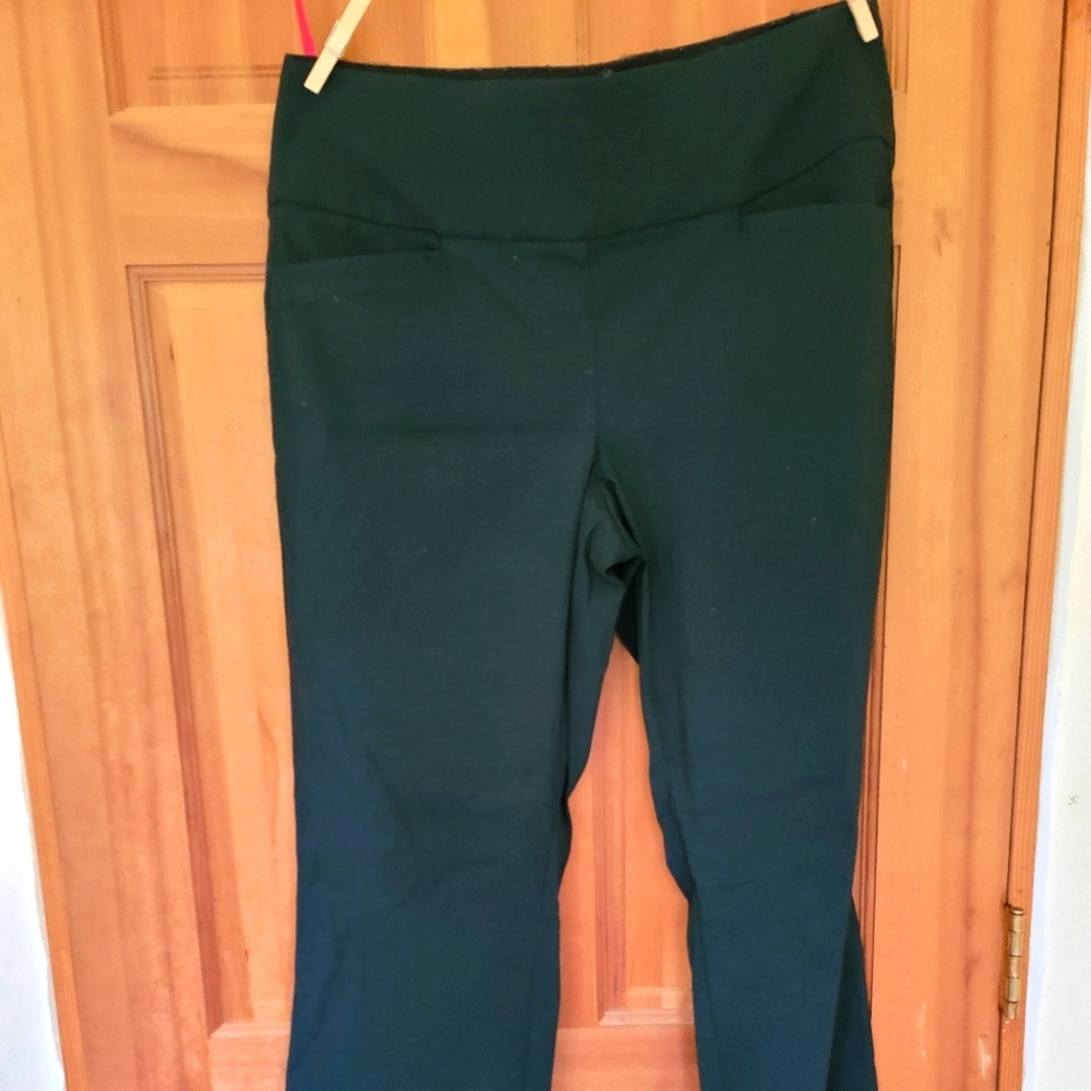 Apt 9 comfy trouser pants (green!)